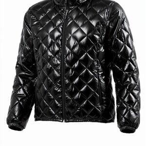 32 Degrees Women's Shiny Black Puffer Jacket